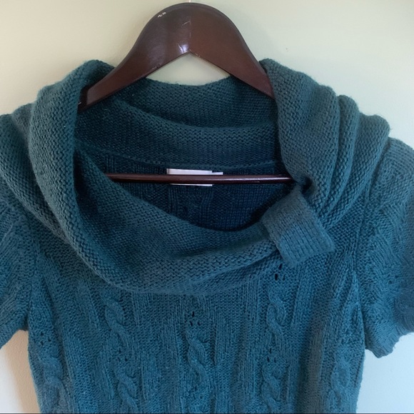 Turquoise Layering Knit Sweater, Small - Picture 3 of 5